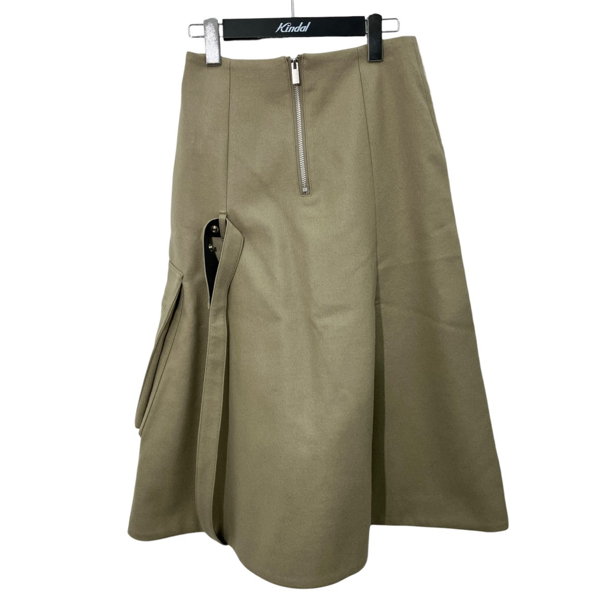 sacai メルトンウールスカートウールスカート23-06954 古着・中古-1枚目のアイテム画像