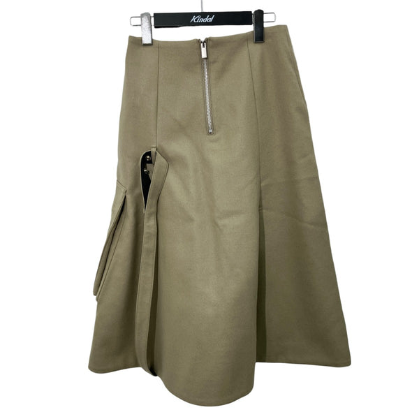 sacai(サカイ) メルトンウールスカートウールスカート23-06954 23