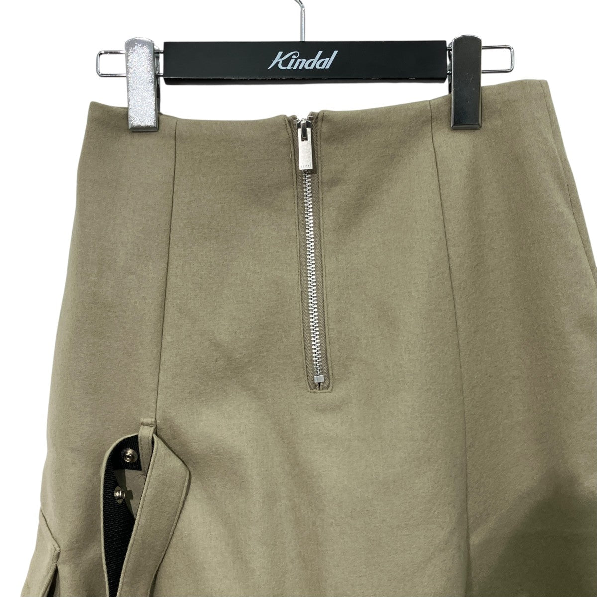 sacai メルトンウールスカートウールスカート23-06954 古着・中古-3枚目のアイテム画像