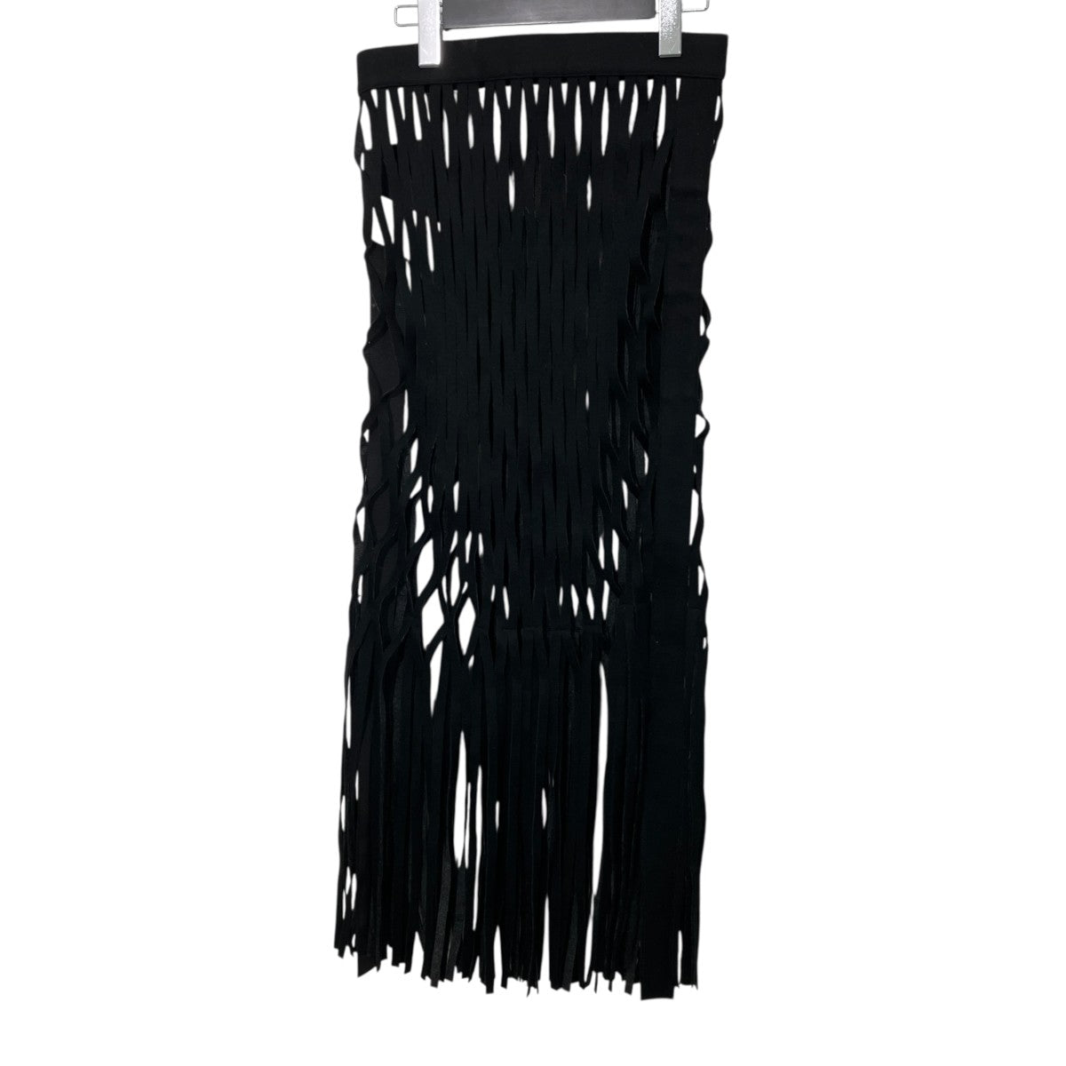 sacai Wool Melton Fringed Skirtウールメルトンフリンジスカート22-06264 古着・中古-2枚目のアイテム画像