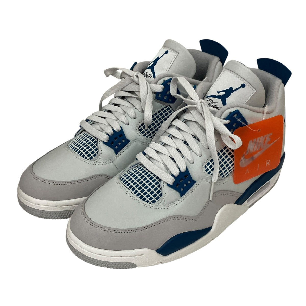 NIKE Nike Air Jordan 4 Retro Industrial BlueスニーカーFV5029-141 古着・中古-1枚目のアイテム画像