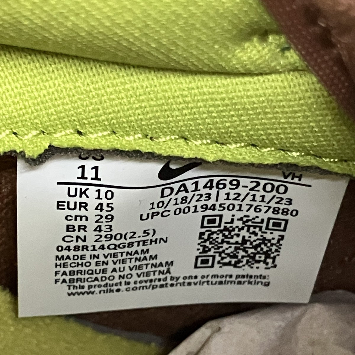 NIKE Dunk Low SPスニーカーDA1469-200 古着・中古-7枚目のアイテム画像