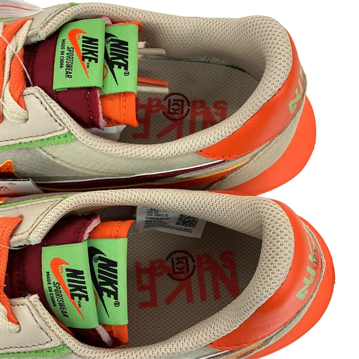 NIKE×sacai×CLOT Nike LD WaffleスニーカーDH1347-100 古着・中古-4枚目のアイテム画像