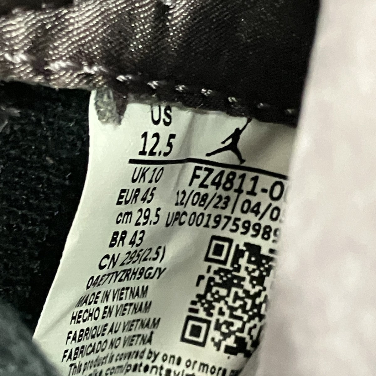 NIKE×A Ma Maniere Air Jordan 3 Retro OG SPスニーカーFZ4811-001 古着・中古-7枚目のアイテム画像