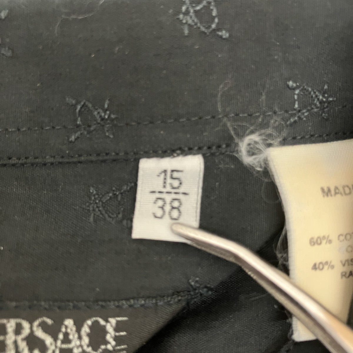 VERSACE CLASSIC 長袖シャツ 古着・中古-5枚目のアイテム画像