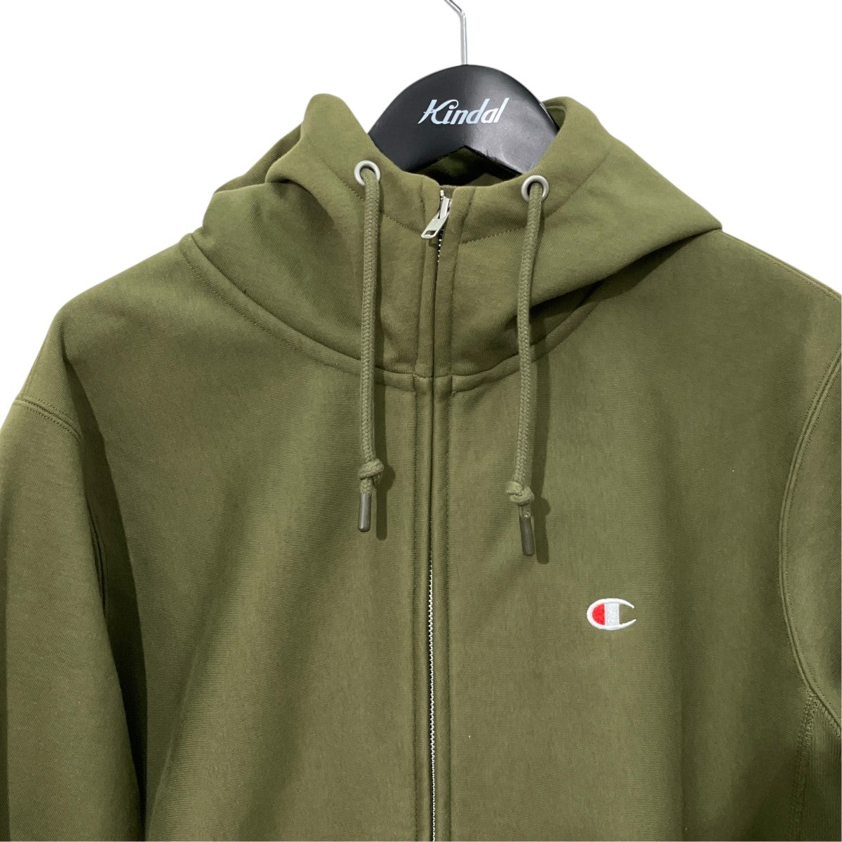 Champion ジップパーカーC3-U124 古着・中古-3枚目のアイテム画像