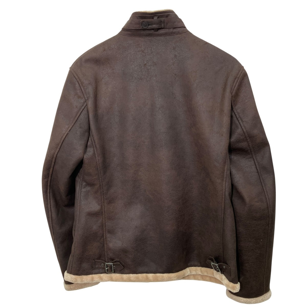 BURBERRY BLACK LABEL ボアジャケット 古着・中古-2枚目のアイテム画像