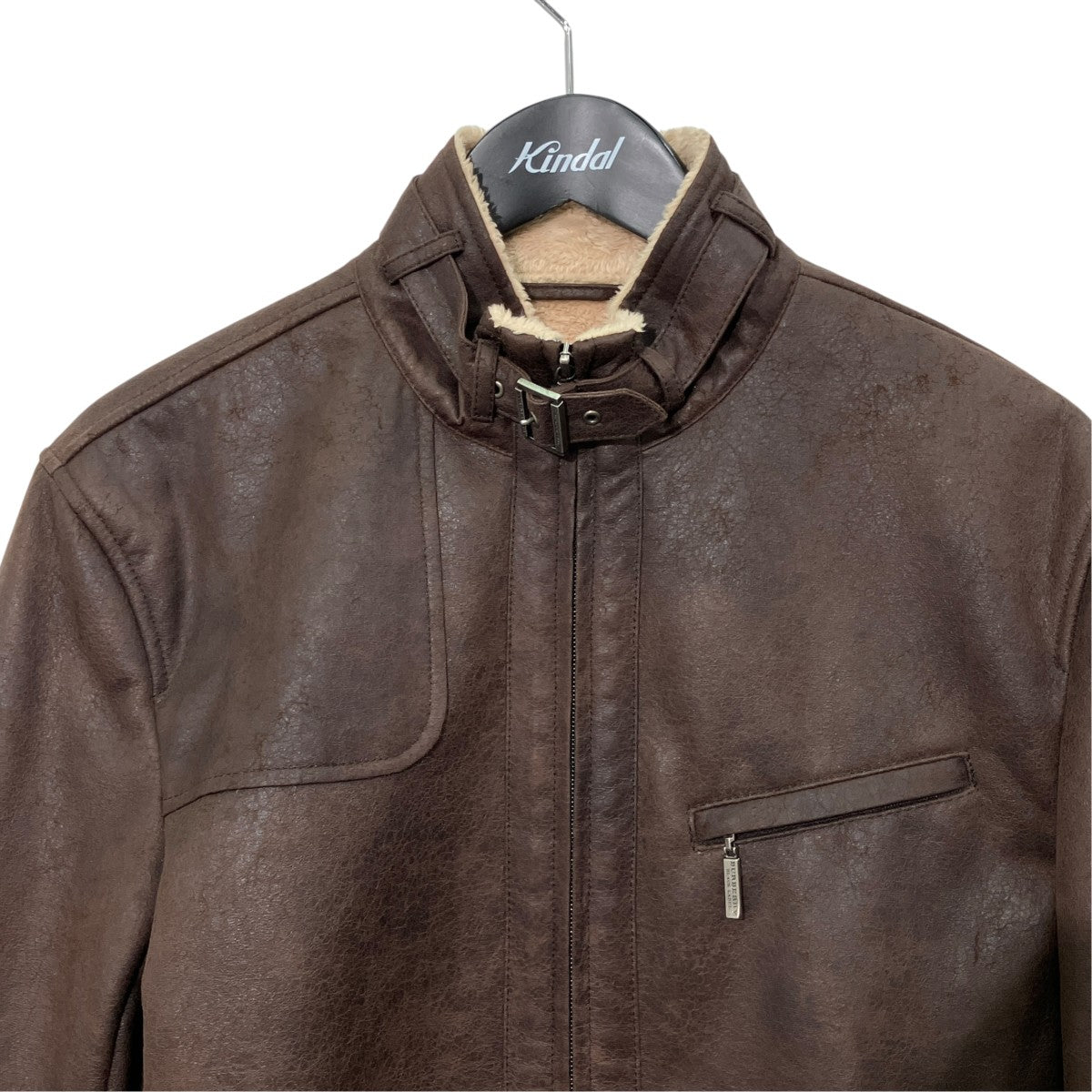 BURBERRY BLACK LABEL(バーバリーブラックレーベル) ボアジャケット