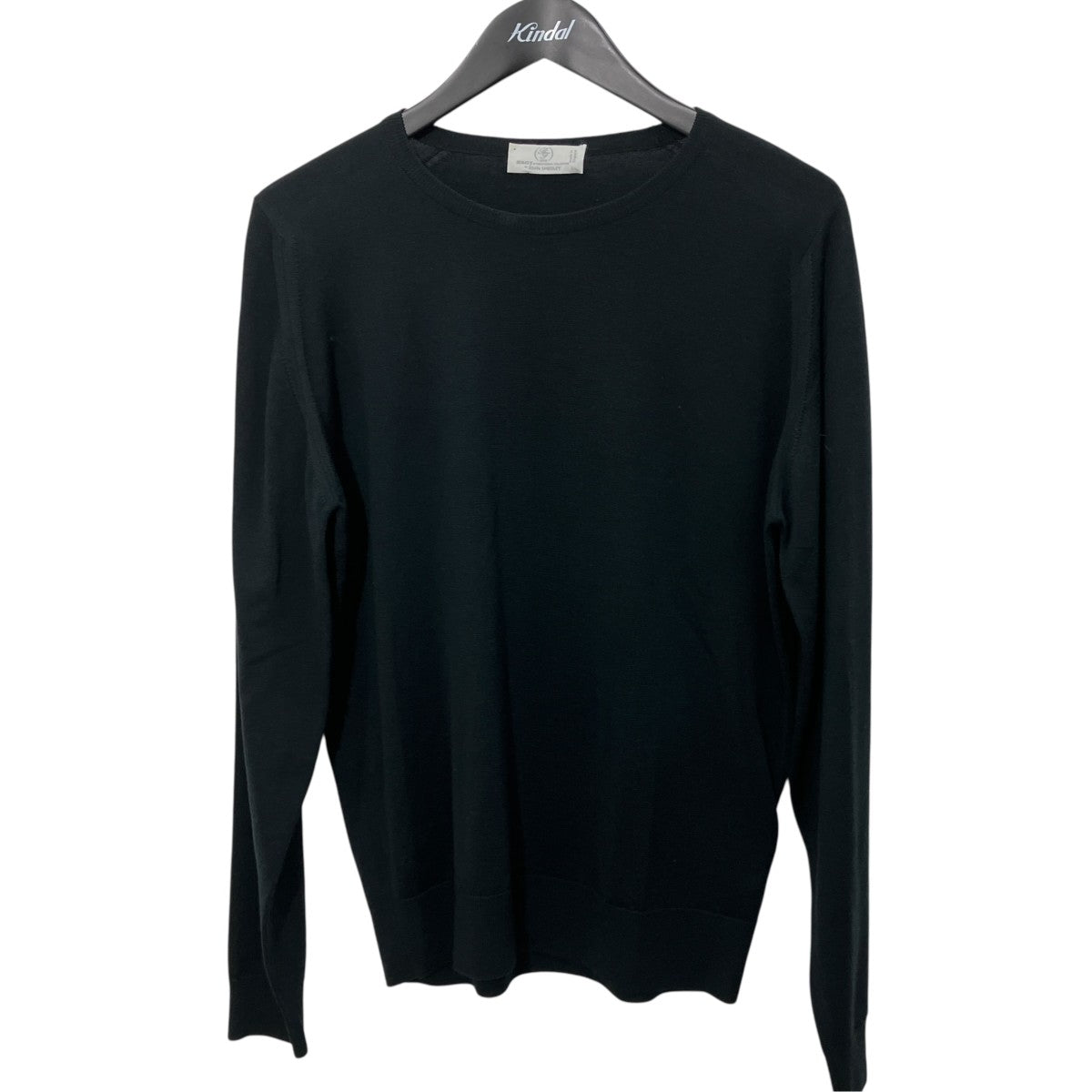 BEAMS F×JOHN SMEDLEY クルーネックニット 古着・中古-1枚目のアイテム画像