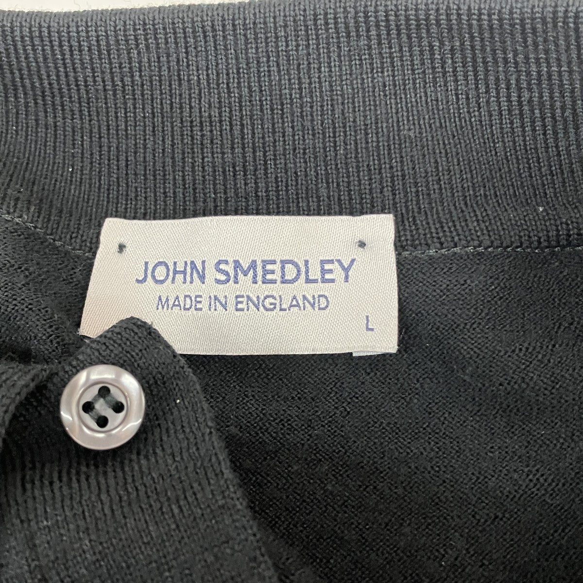 JOHN SMEDLEY ニットポロシャツ 古着・中古-6枚目のアイテム画像