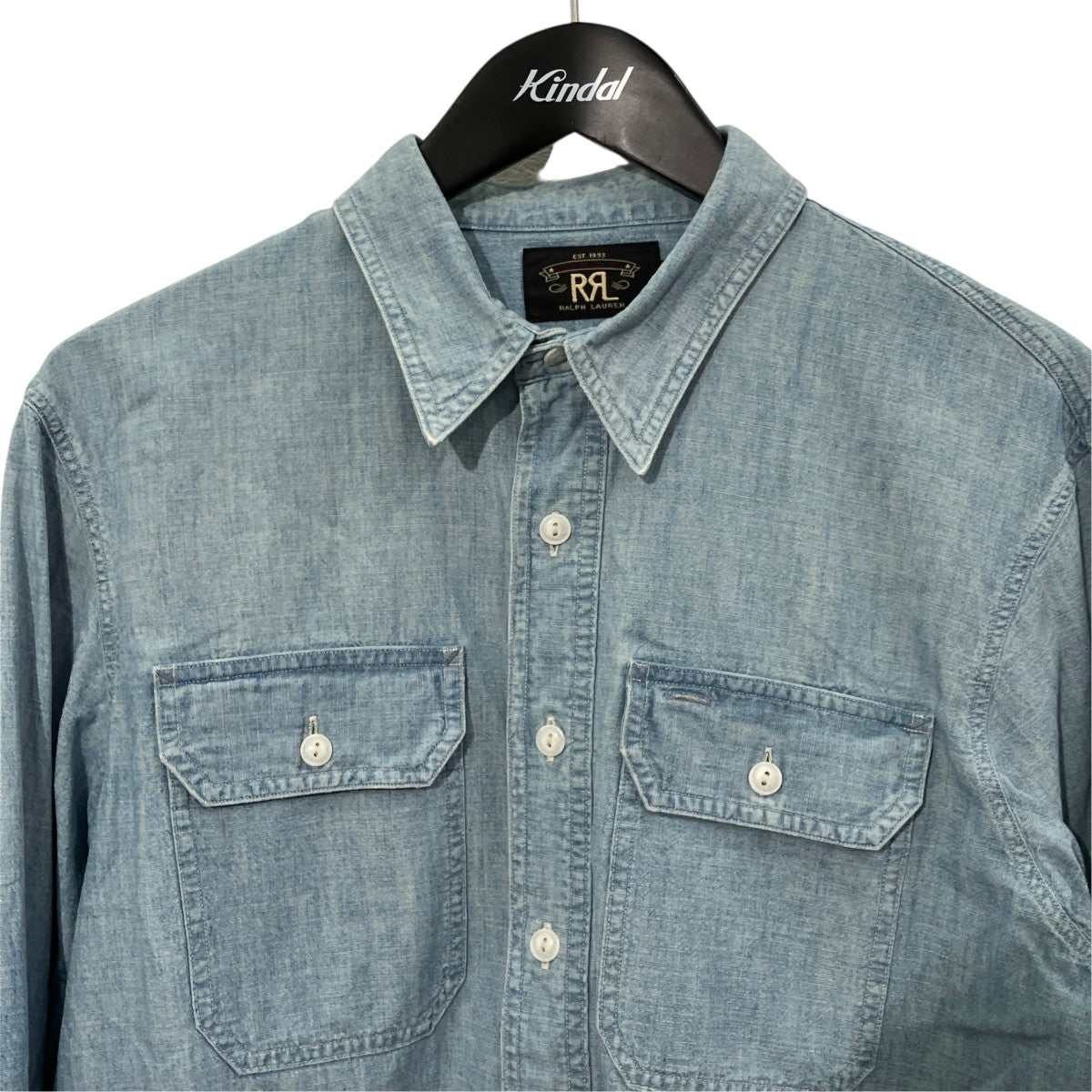 RRL(ダブルアールエル) 長袖シャツ インディゴ サイズ M｜【公式