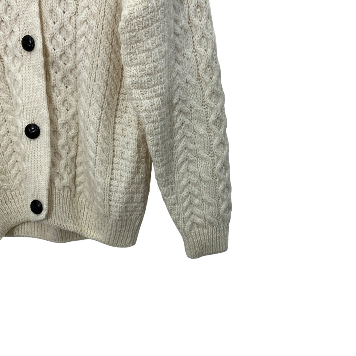 aran WOOLLEN MILLS ニットカーディガン 古着・中古-4枚目のアイテム画像