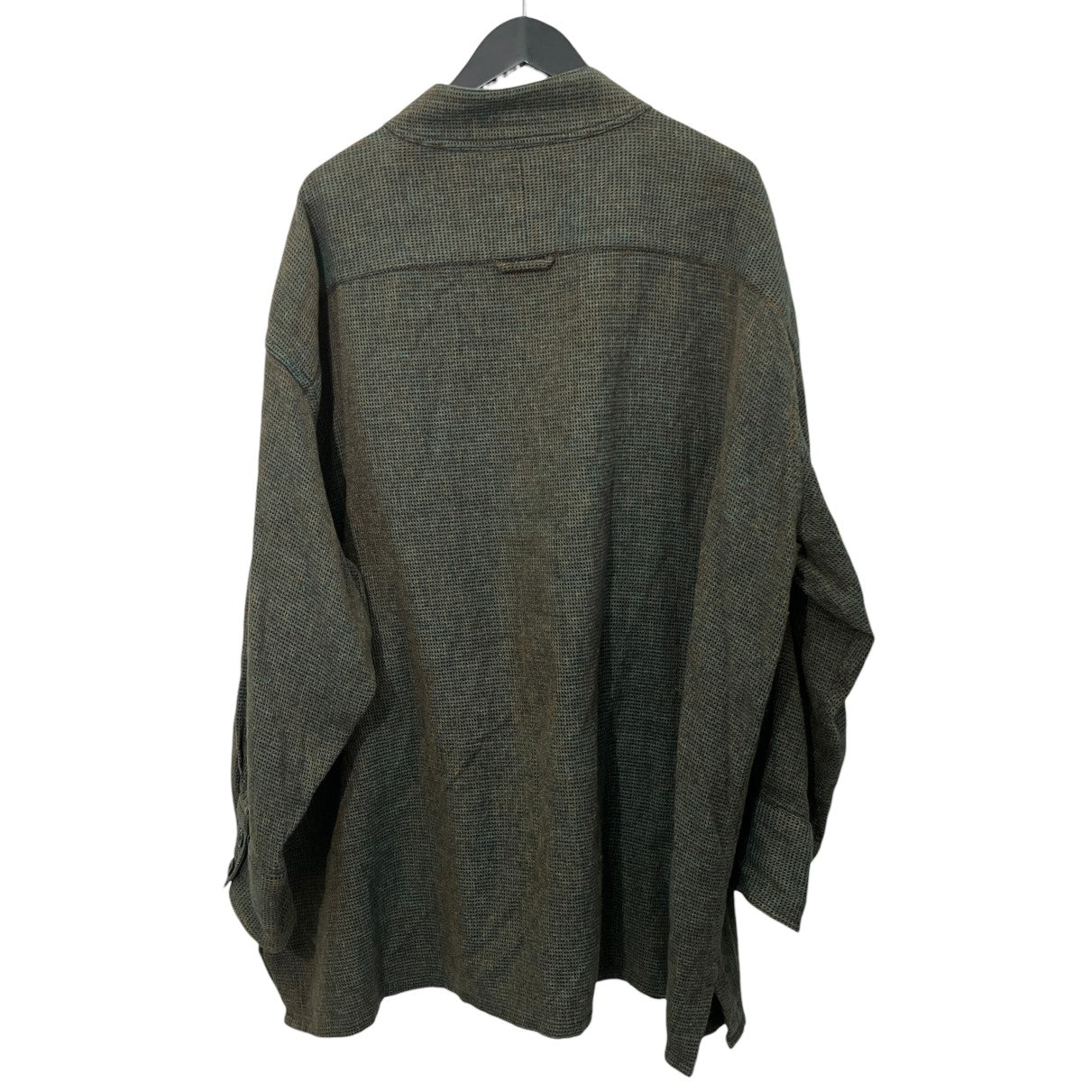 HOMELESS TAILOR STAND COLLAR SHIRTバンドカラーシャツHTKS-003 古着・中古-2枚目のアイテム画像