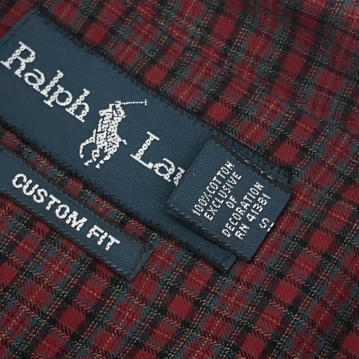 RALPH LAUREN ボタンダウンシャツ 古着・中古-5枚目のアイテム画像