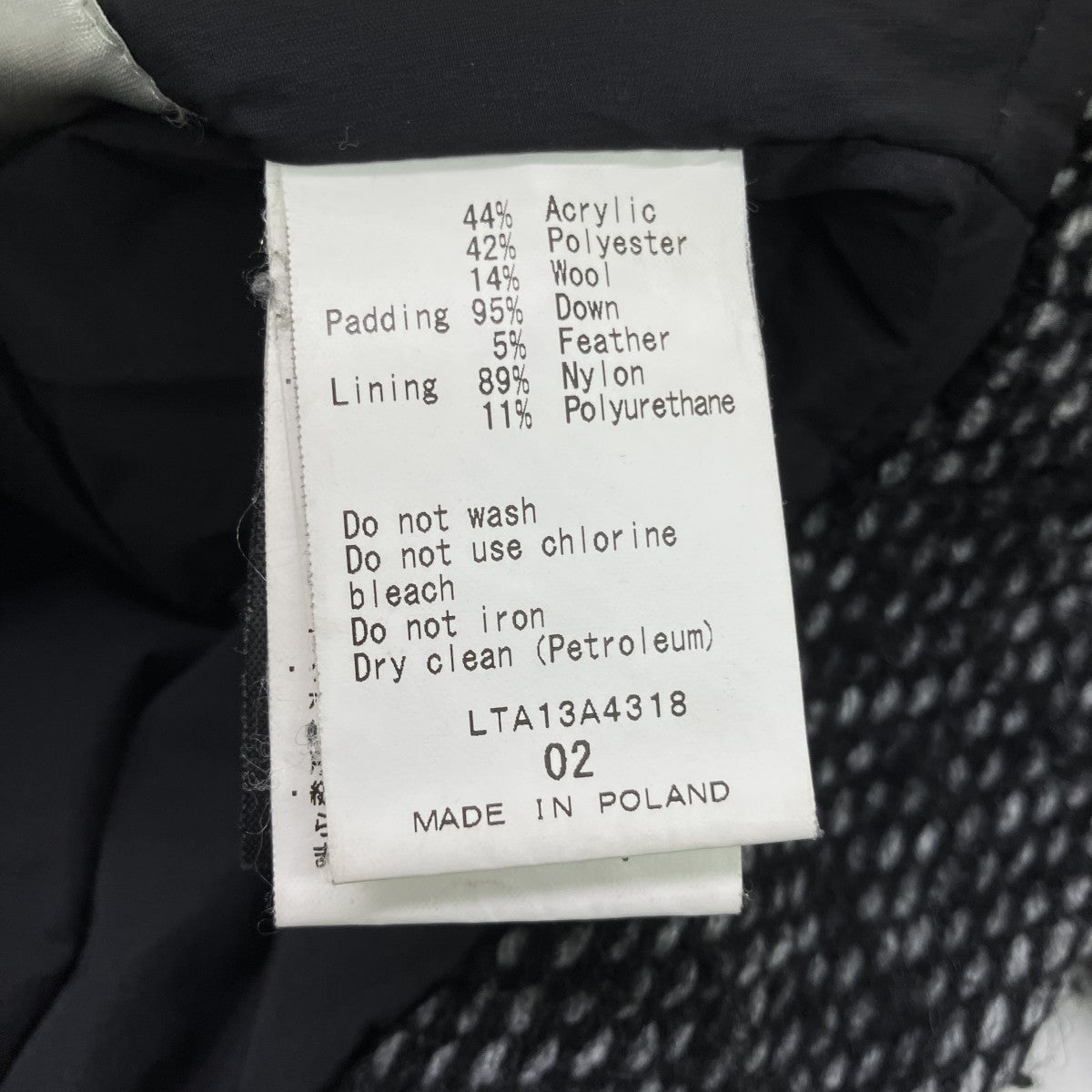 TATRAS ショートコートLTA13A4318 古着・中古-6枚目のアイテム画像