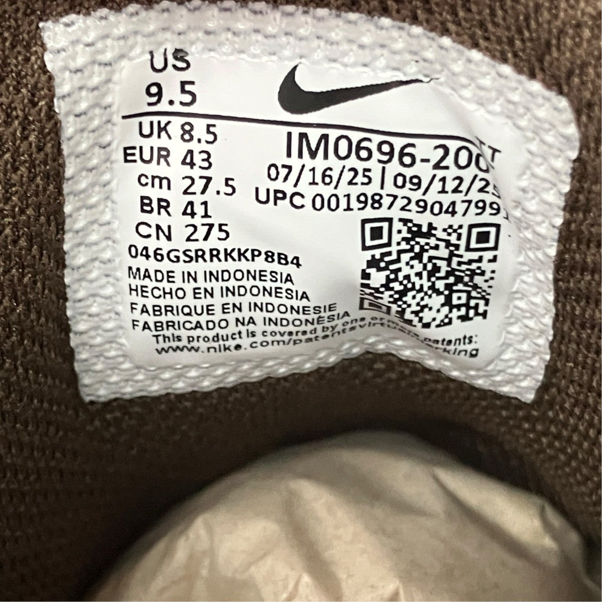 NIKE ローカットスニーカーIM0696-200 古着・中古-7枚目のアイテム画像