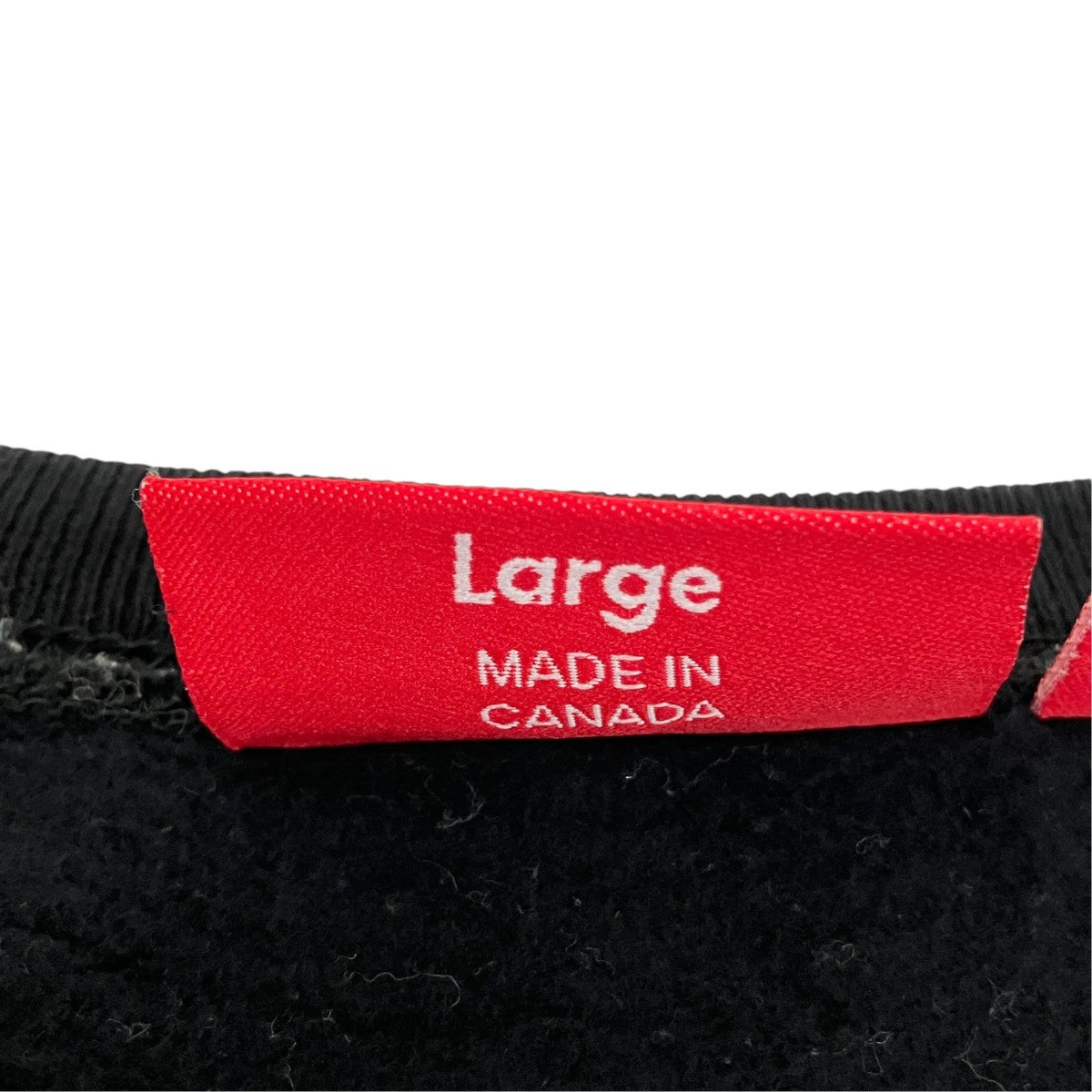 Supreme Underline Crewneck Blackクルーネックスウェット 古着・中古-5枚目のアイテム画像