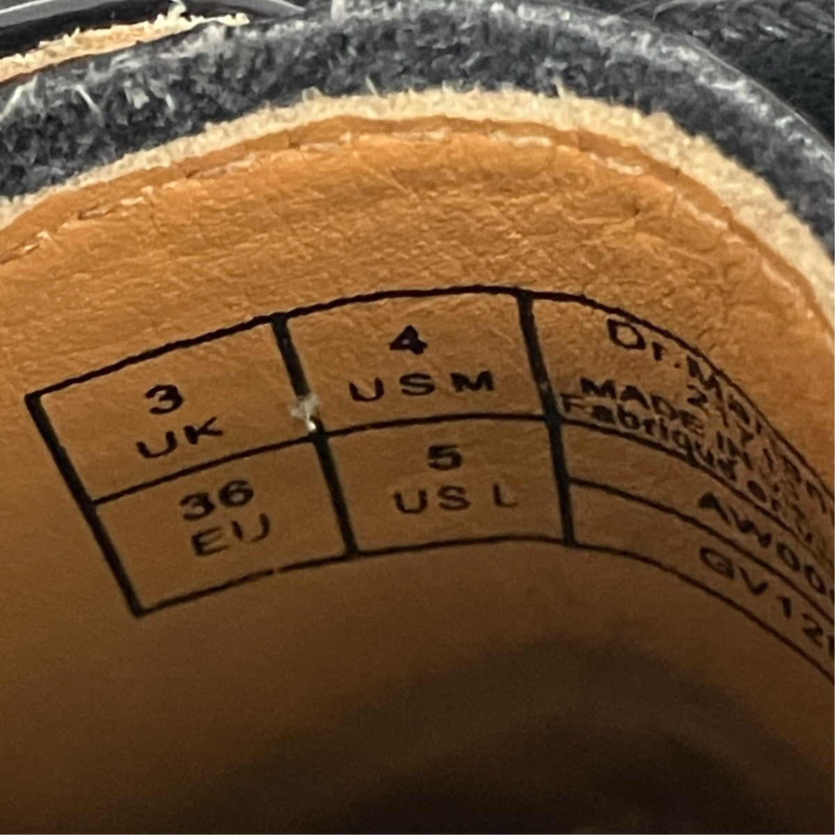 Dr．Martens レザーブーツGV12-R 古着・中古-7枚目のアイテム画像