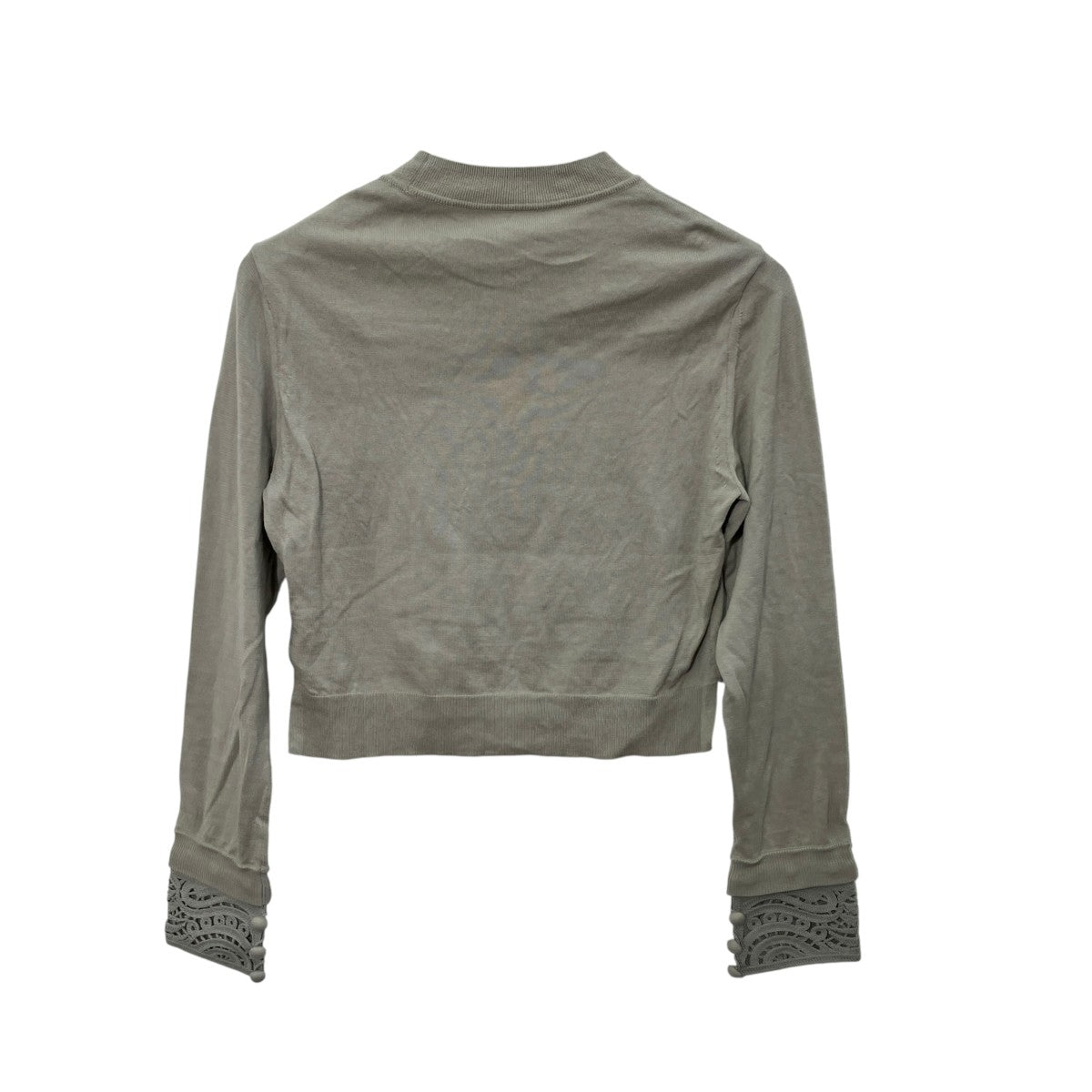 mame kurogouchi クルーネックニットMM25SS-KN007 古着・中古-2枚目のアイテム画像