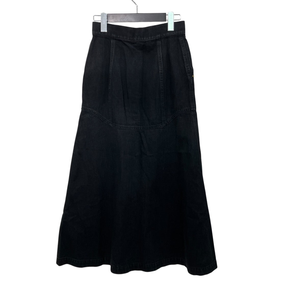 mame kurogouchi Trapeze Denim SkirtデニムスカートMM22PF-SK714 古着・中古-2枚目のアイテム画像