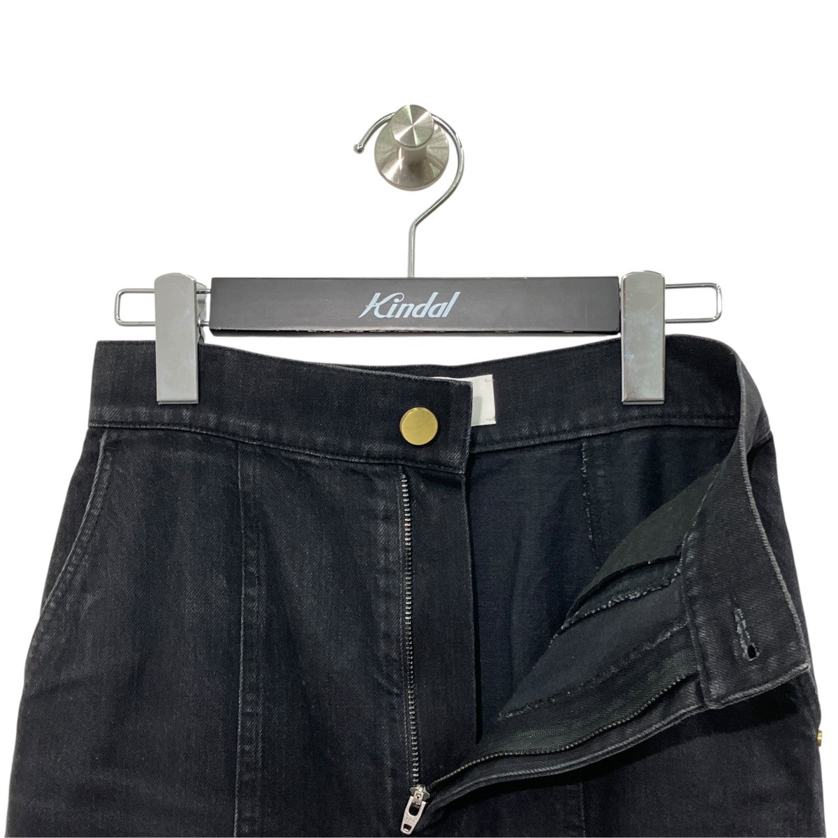 mame kurogouchi Trapeze Denim SkirtデニムスカートMM22PF-SK714 古着・中古-3枚目のアイテム画像