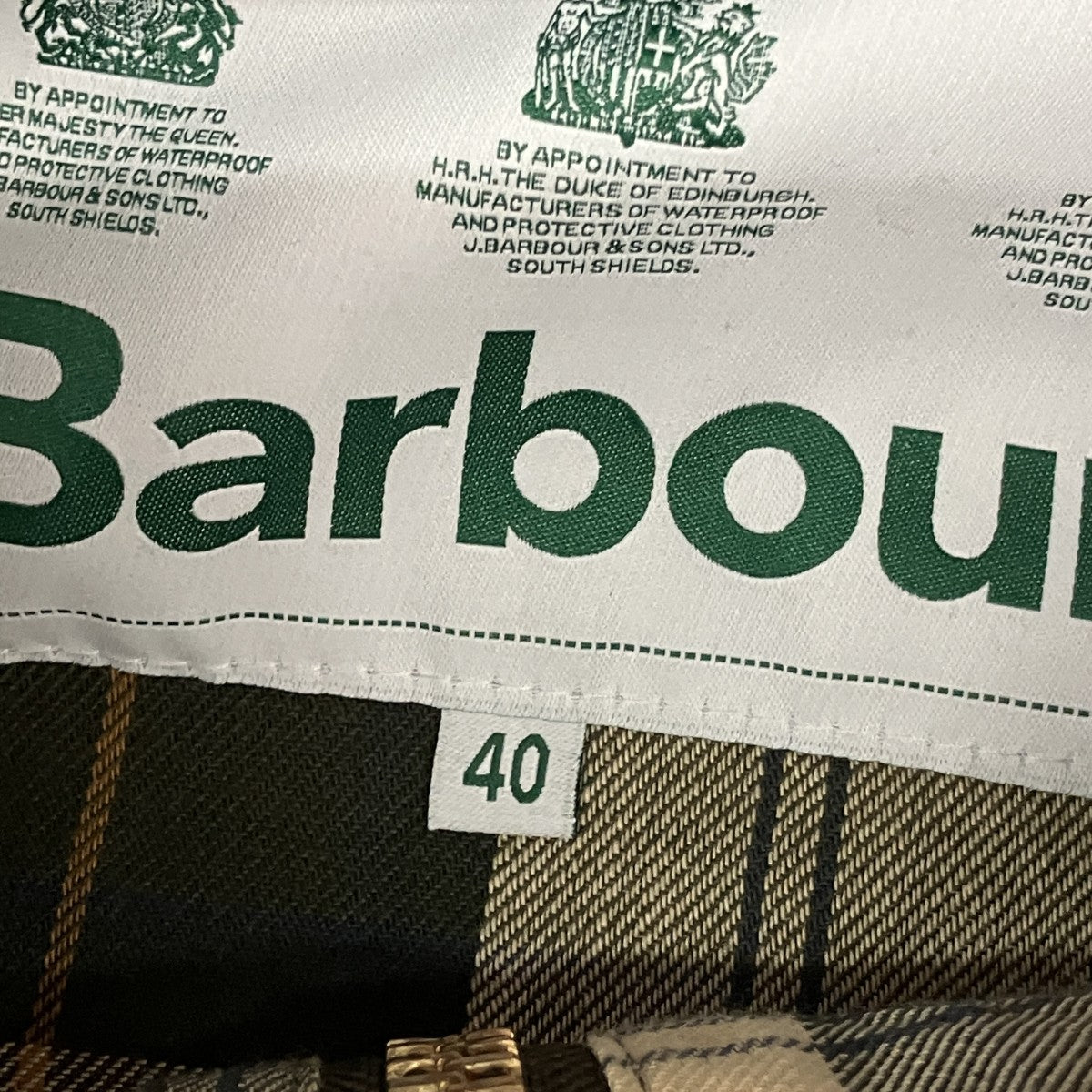 Barbour ジャケット2002075 古着・中古-5枚目のアイテム画像