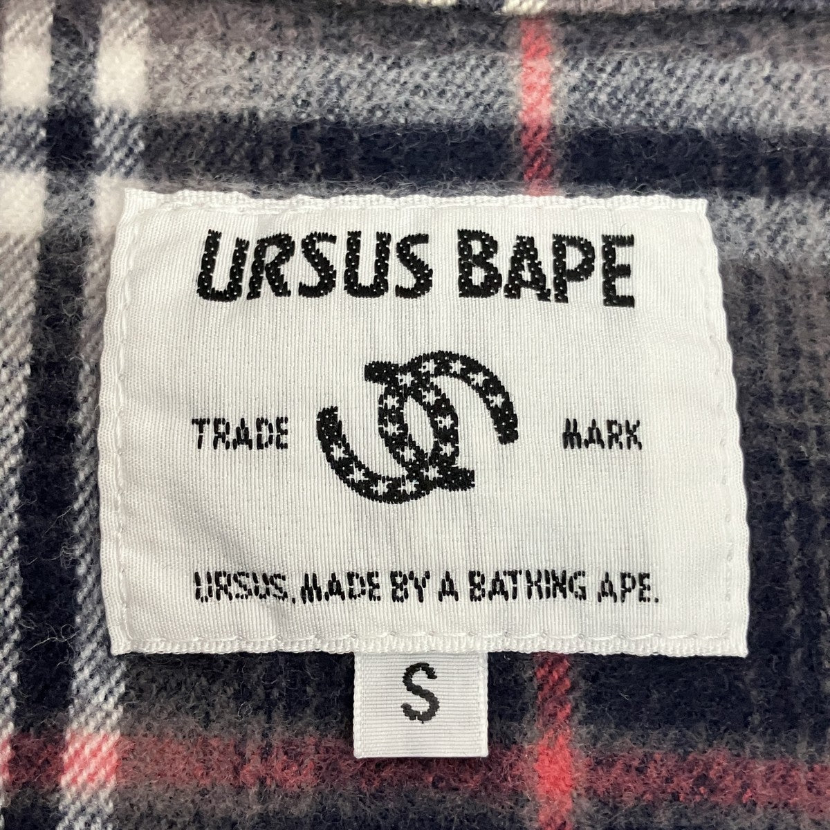BAPE BY A BATHING APE チェック長袖シャツ0357722524 古着・中古-5枚目のアイテム画像