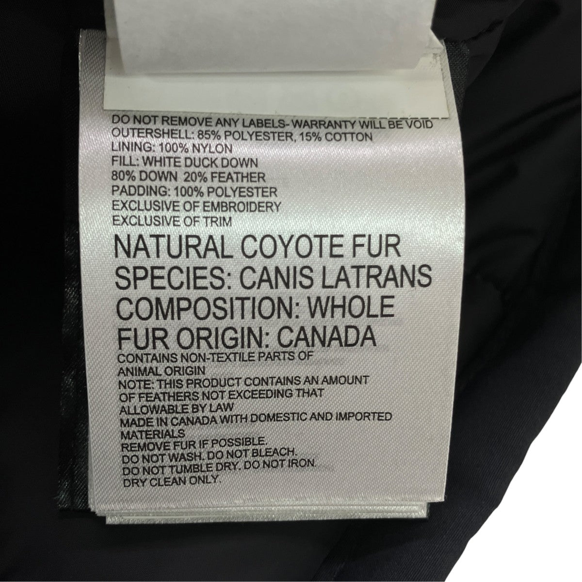 CANADA GOOSE TRILLIUM PARKAダウンジャケット6550LA 古着・中古-6枚目のアイテム画像