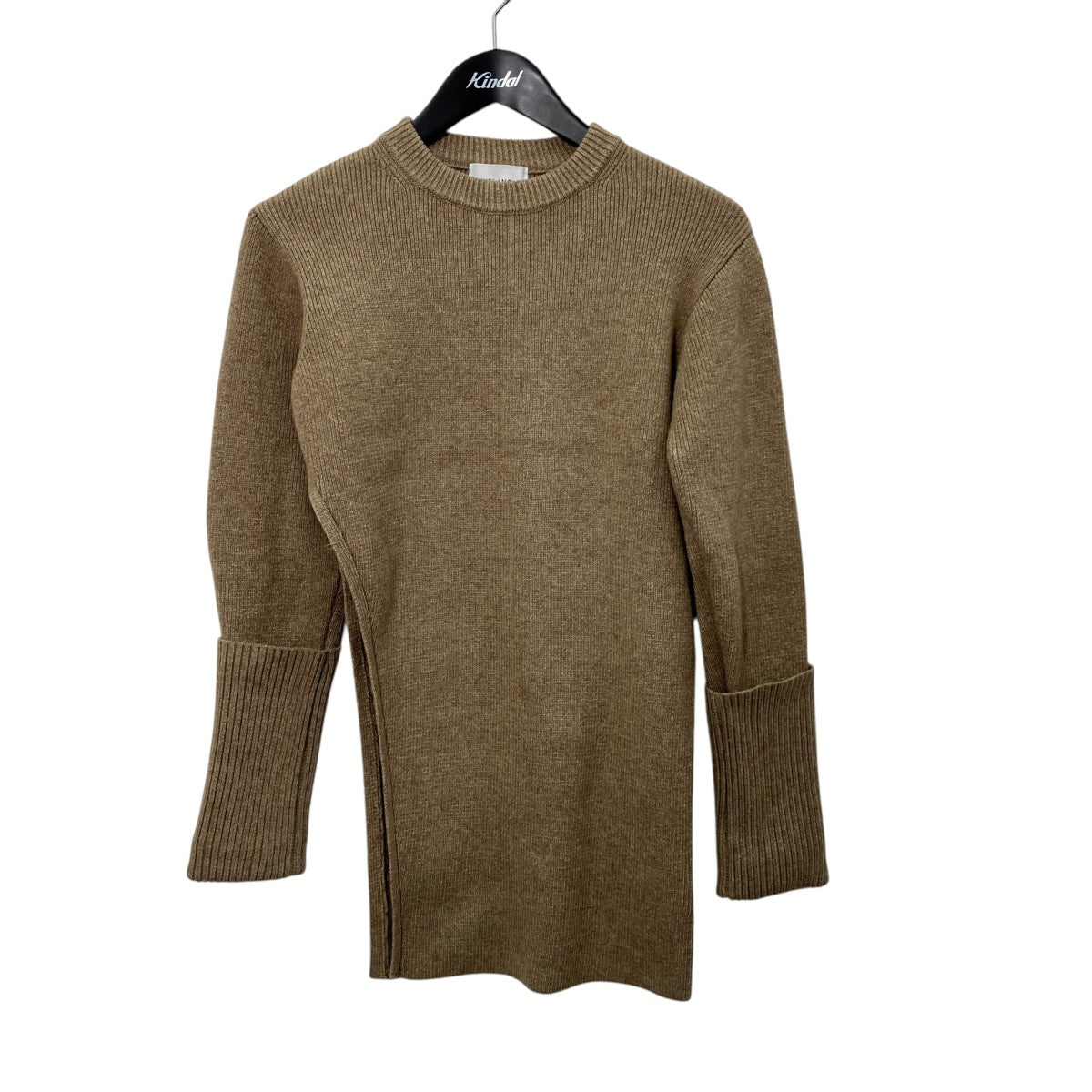 CLANE SLANT CUT KNIT TOPSクルーネックニット11106-1172 古着・中古-1枚目のアイテム画像