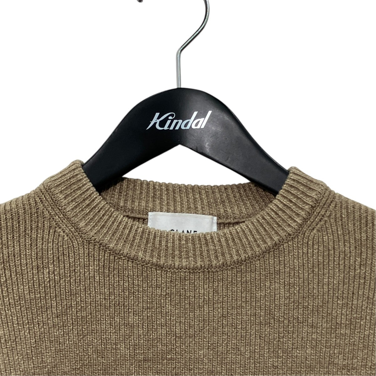 CLANE SLANT CUT KNIT TOPSクルーネックニット11106-1172 古着・中古-3枚目のアイテム画像