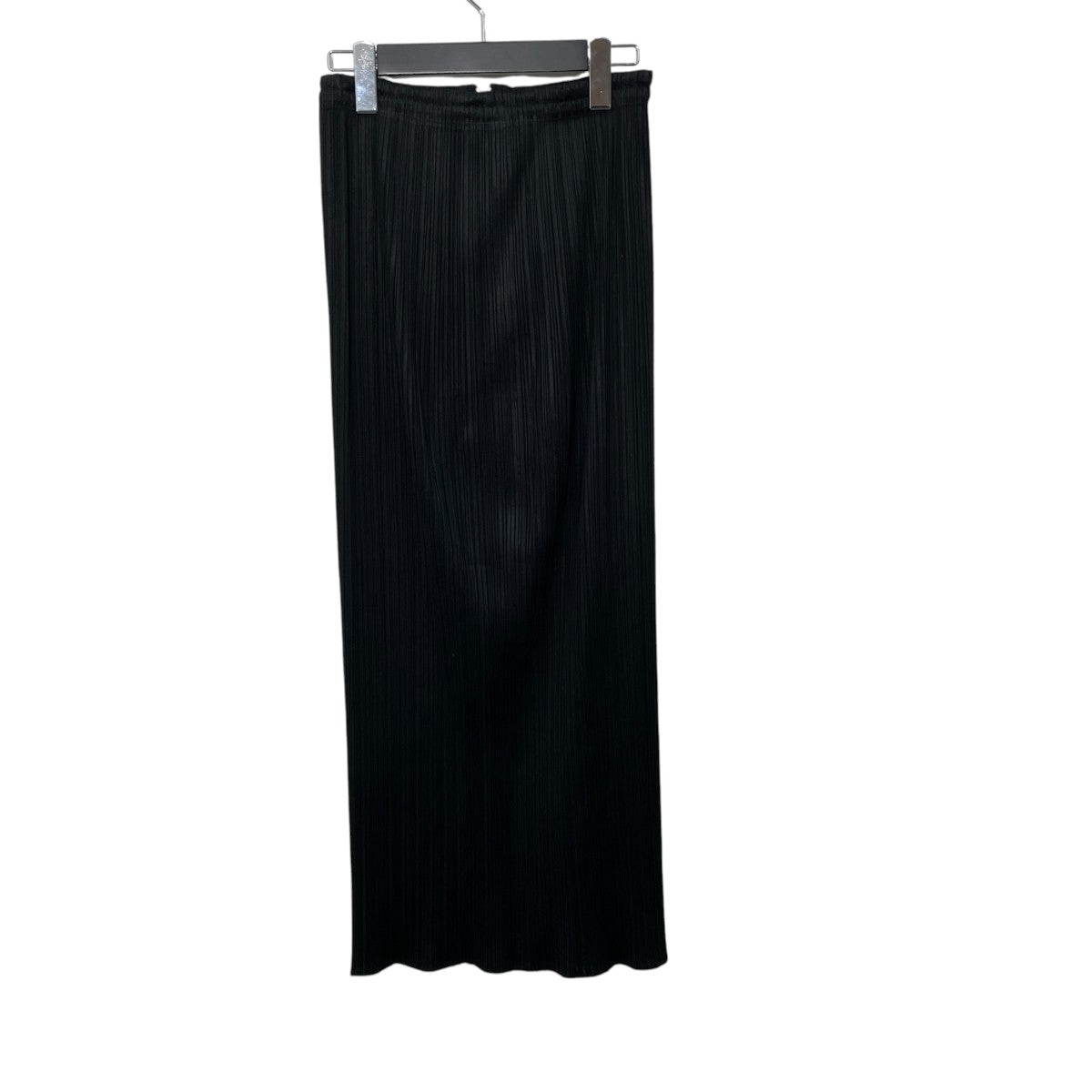 PLEATS PLEASE フロントジップ ロングスカートPP04-JG370 古着・中古-2枚目のアイテム画像
