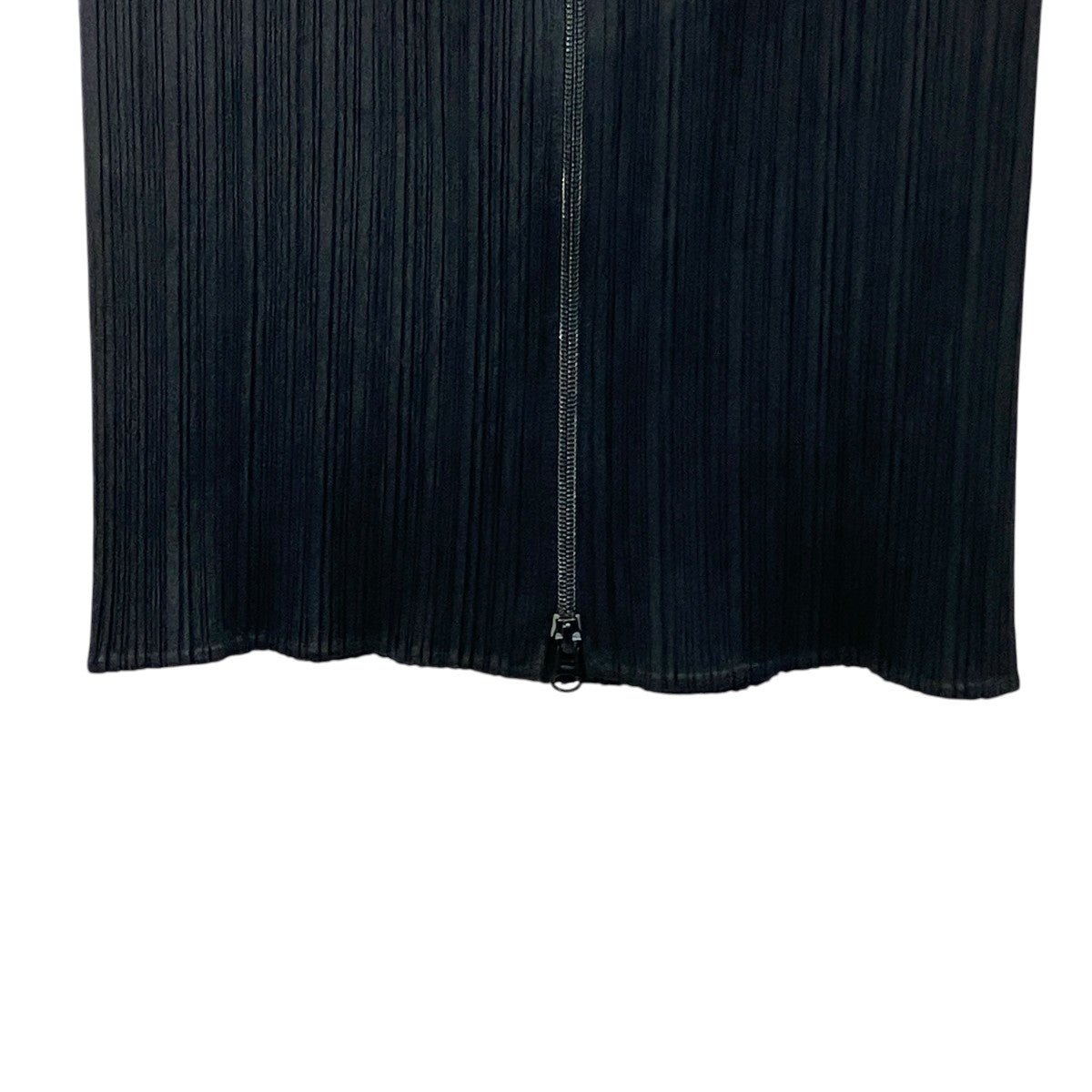PLEATS PLEASE フロントジップ ロングスカートPP04-JG370 古着・中古-4枚目のアイテム画像