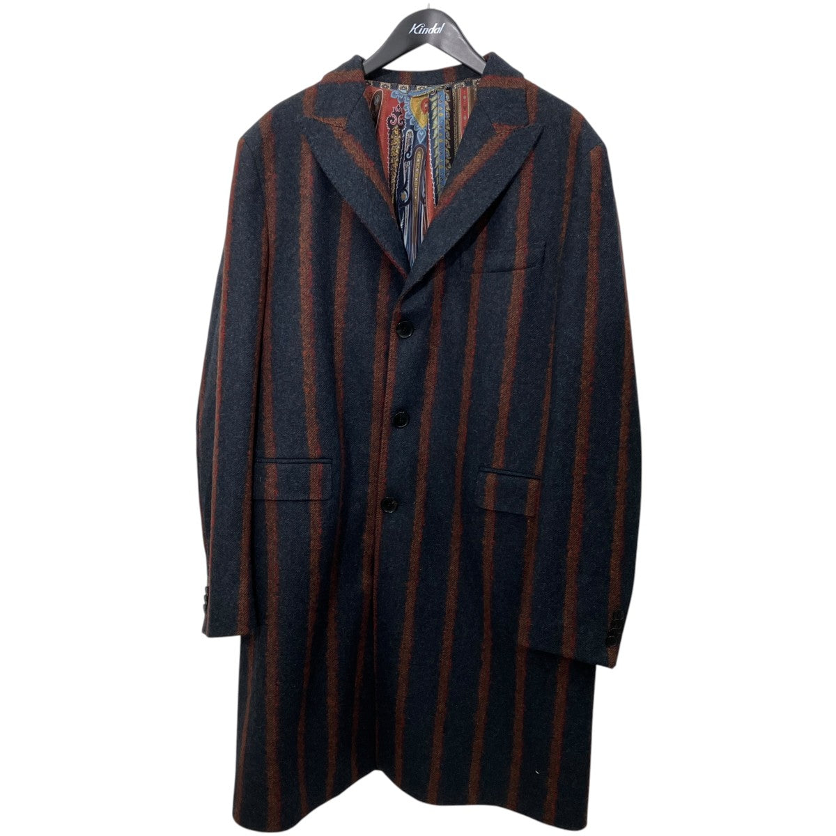 ETRO チェスターコート202-1C211-0160 古着・中古-1枚目のアイテム画像