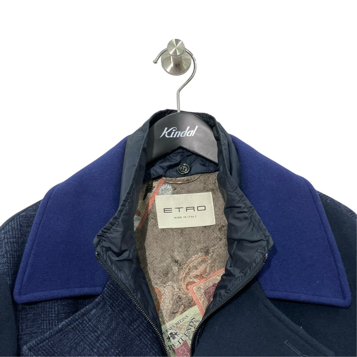 ETRO Pコート182-1S921-0146 古着・中古-3枚目のアイテム画像
