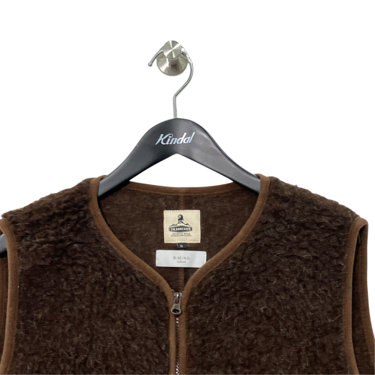 B：MING by BEAMS coldbreakerジップベスト 古着・中古-3枚目のアイテム画像
