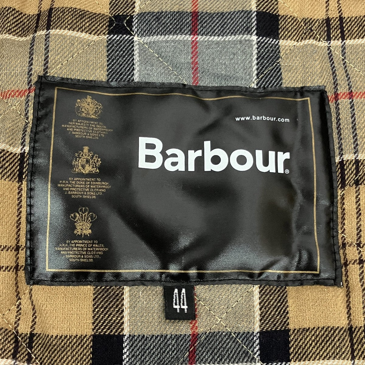 Barbour キルティングベスト1602080 古着・中古-5枚目のアイテム画像