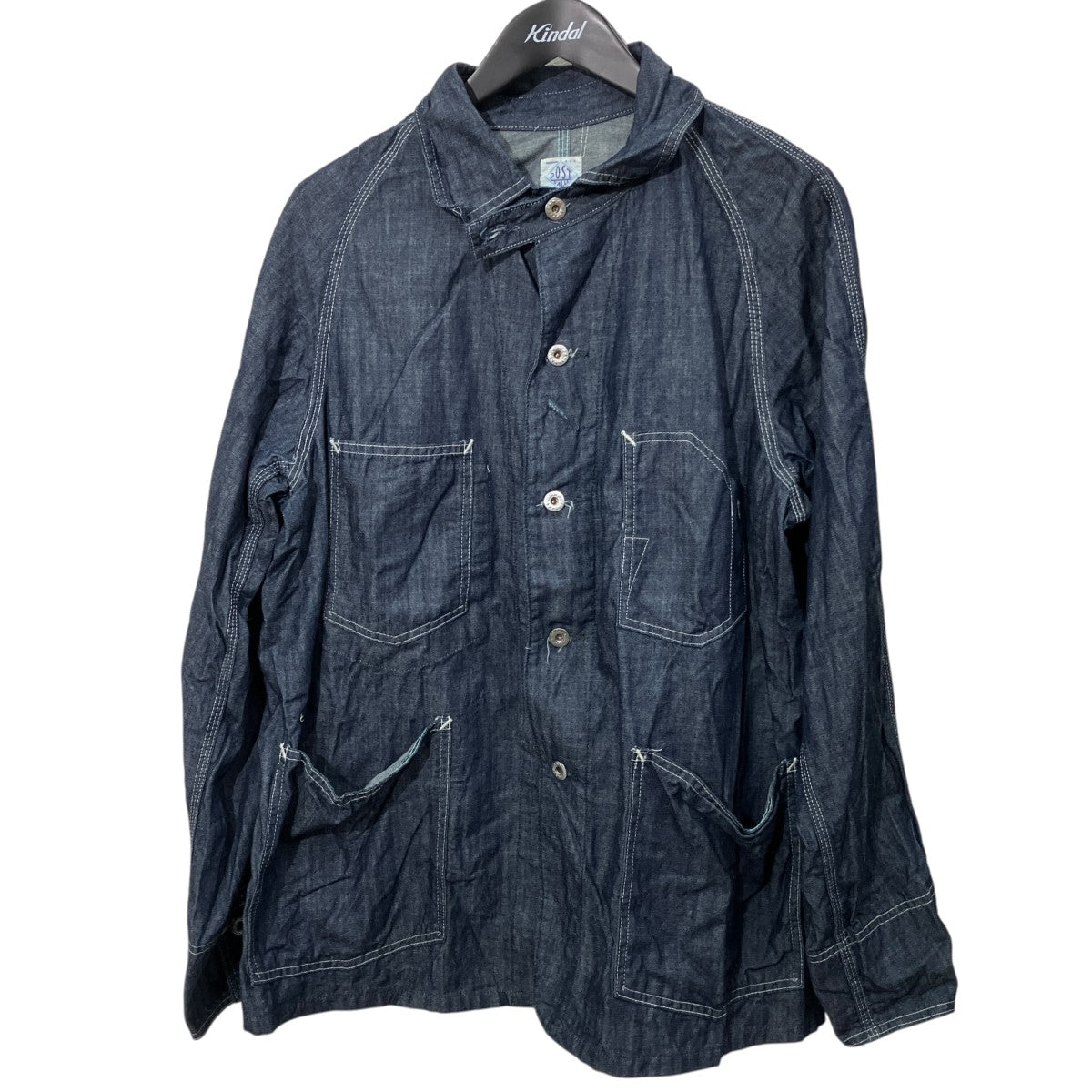 POST O’ALLS デニムジャケット 古着・中古-1枚目のアイテム画像