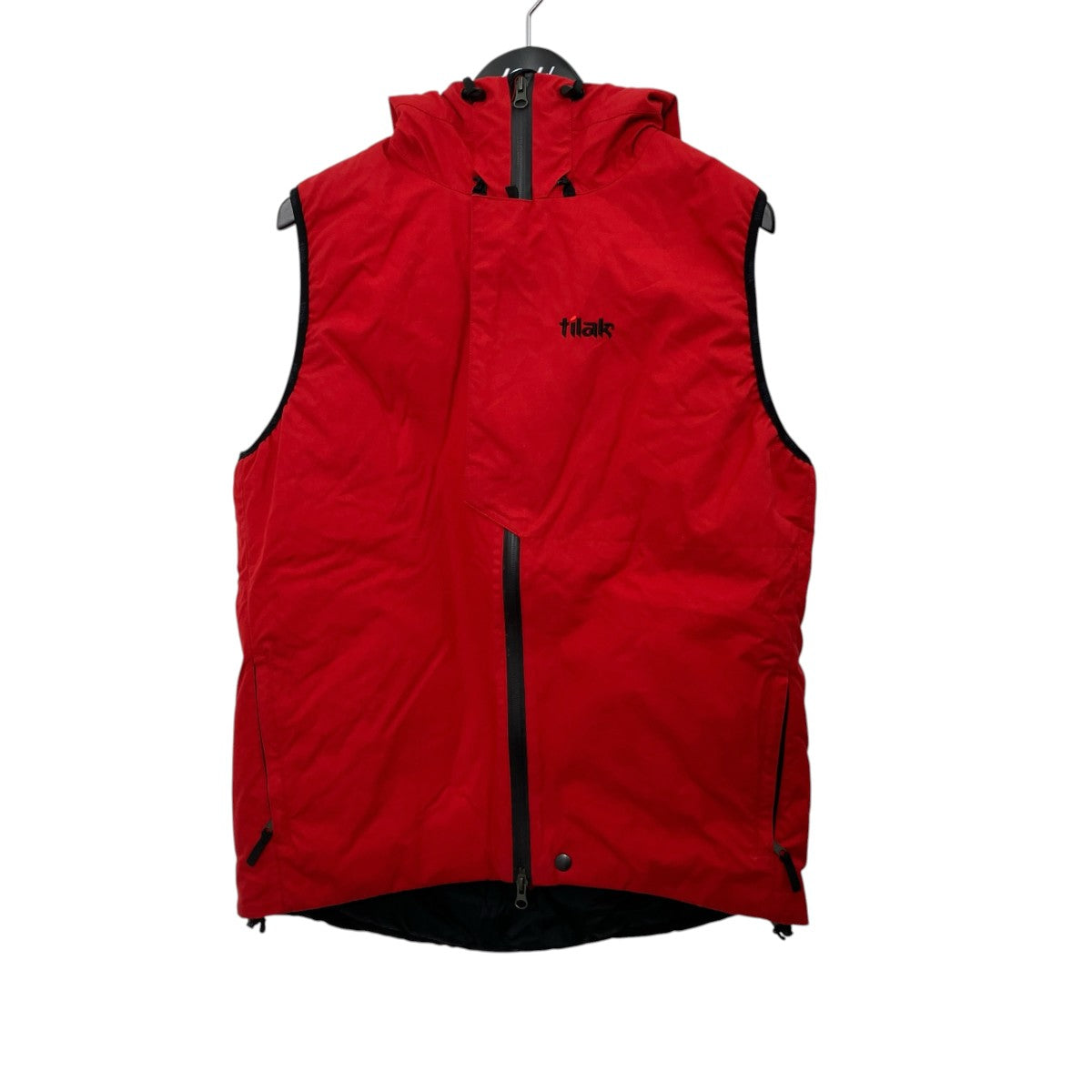 TILAK Ventile Hood Vestダウンベスト 古着・中古-1枚目のアイテム画像