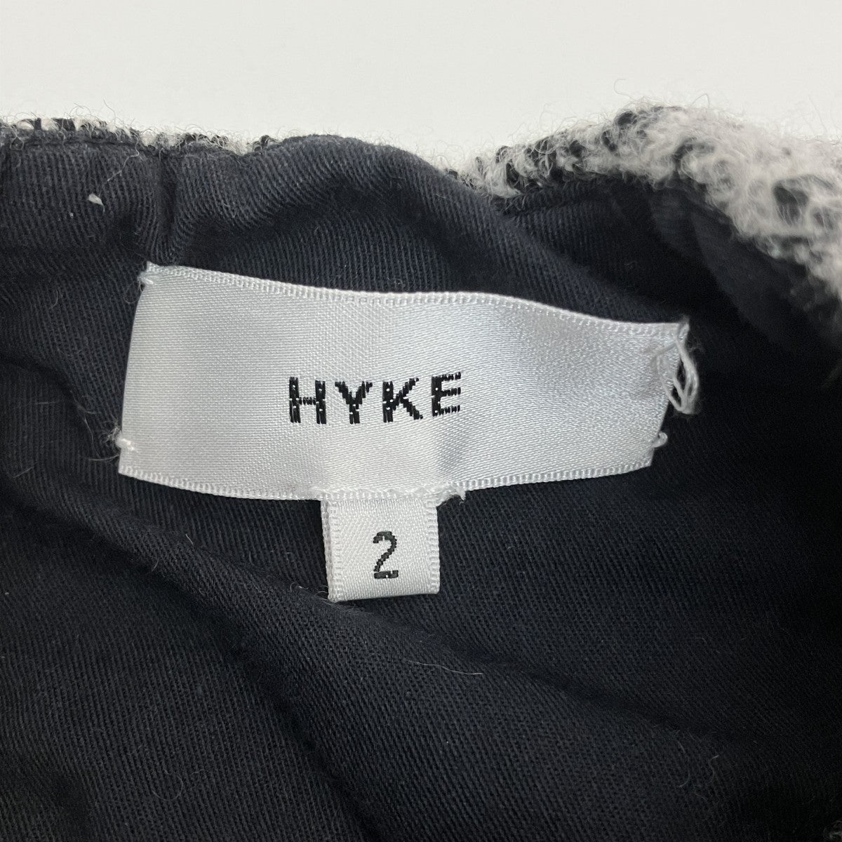 HYKE 厚手ニット 古着・中古-5枚目のアイテム画像