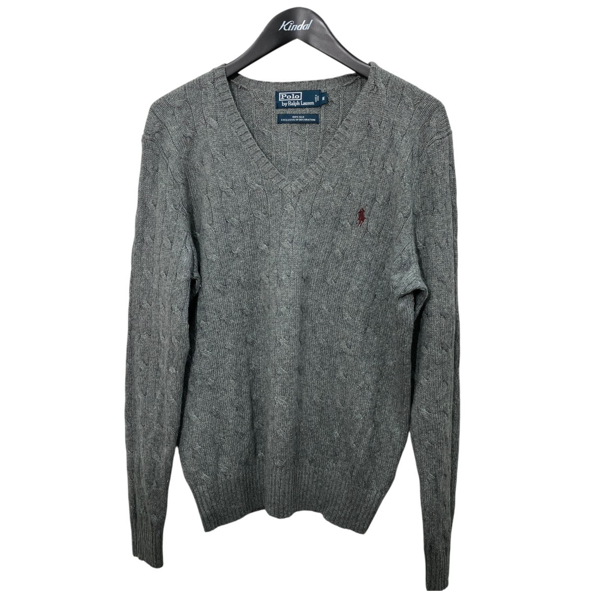 POLO RALPH LAUREN Vネックニット 古着・中古-1枚目のアイテム画像
