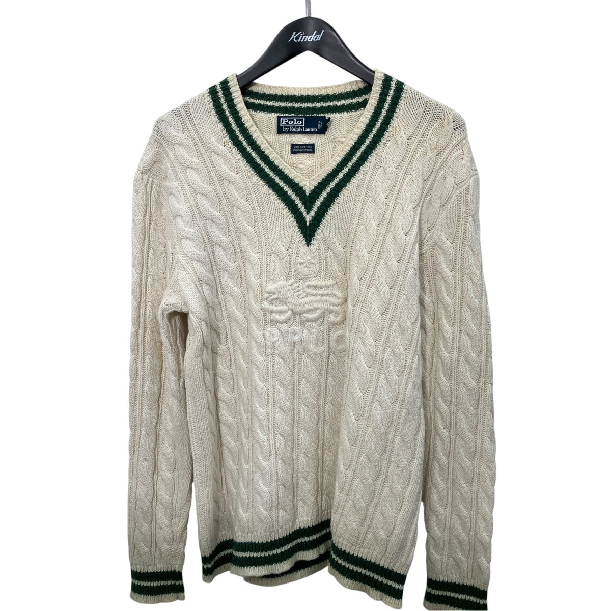 POLO RALPH LAUREN チルデンセーター 古着・中古-1枚目のアイテム画像
