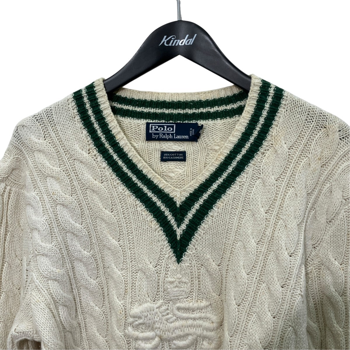 POLO RALPH LAUREN チルデンセーター 古着・中古-3枚目のアイテム画像