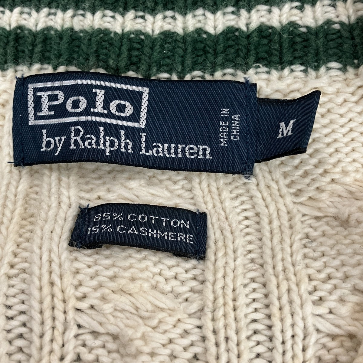 POLO RALPH LAUREN チルデンセーター 古着・中古-5枚目のアイテム画像