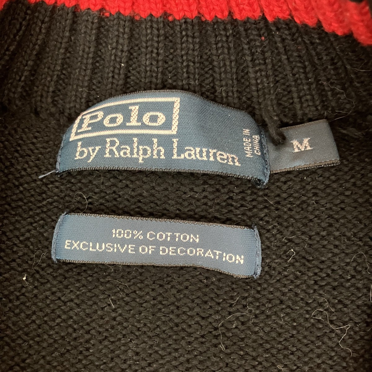 POLO RALPH LAUREN ビックポニージップカーディガン 古着・中古-5枚目のアイテム画像