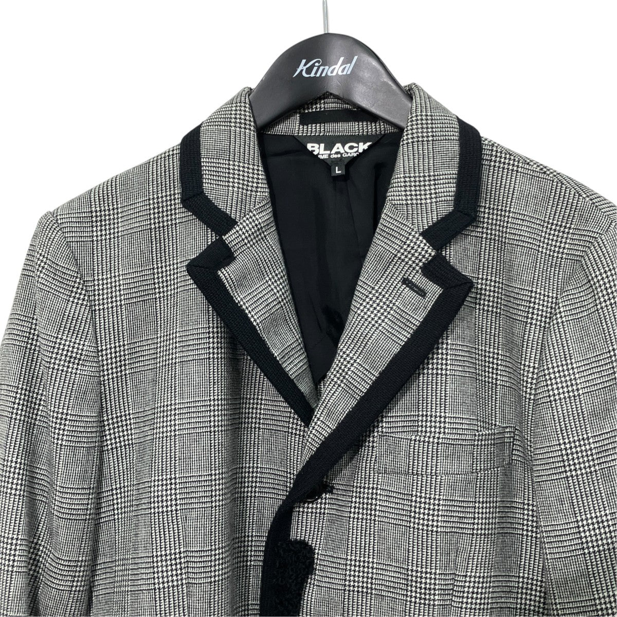 BLACK COMME des GARCONS テーラードジャケット1L-J012 古着・中古-3枚目のアイテム画像