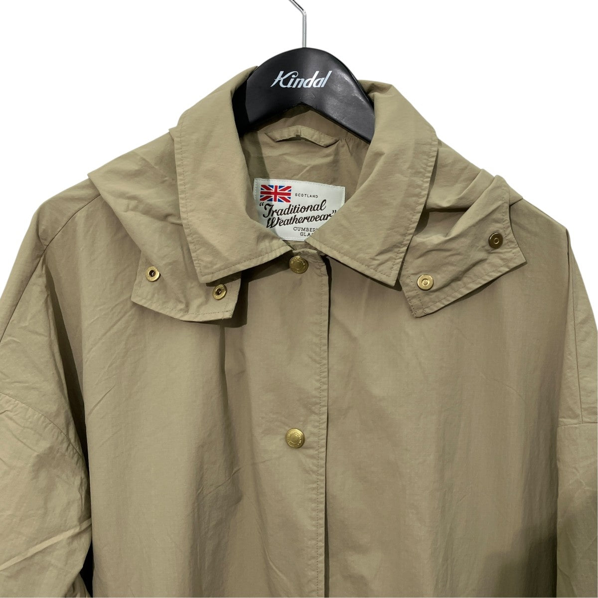 Traditional Weatherwear パッカブル マールトン フードコートL241CIFCO0423PC 古着・中古-3枚目のアイテム画像