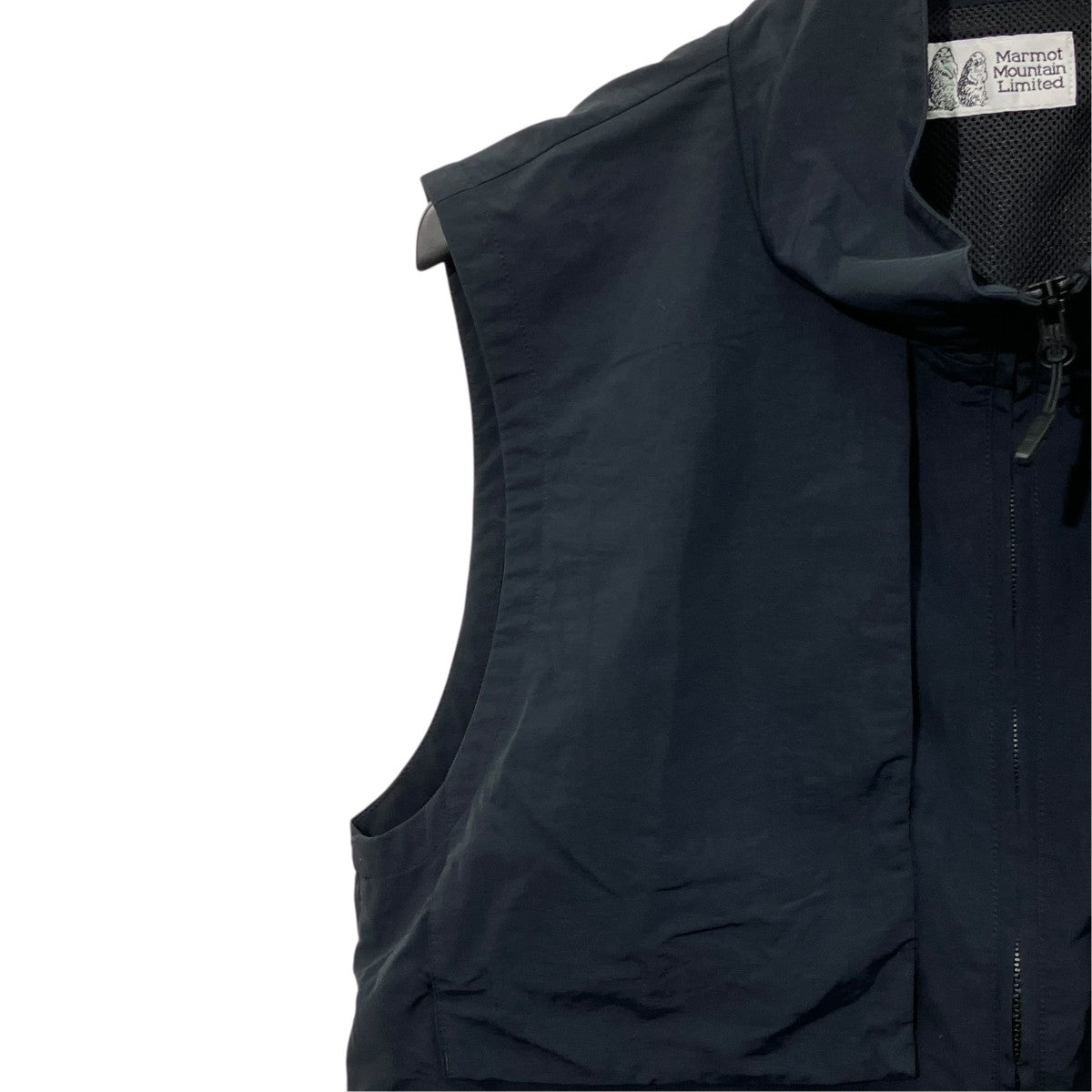 Marmot ナイロンベストMTSS25MVT312GR 古着・中古-4枚目のアイテム画像