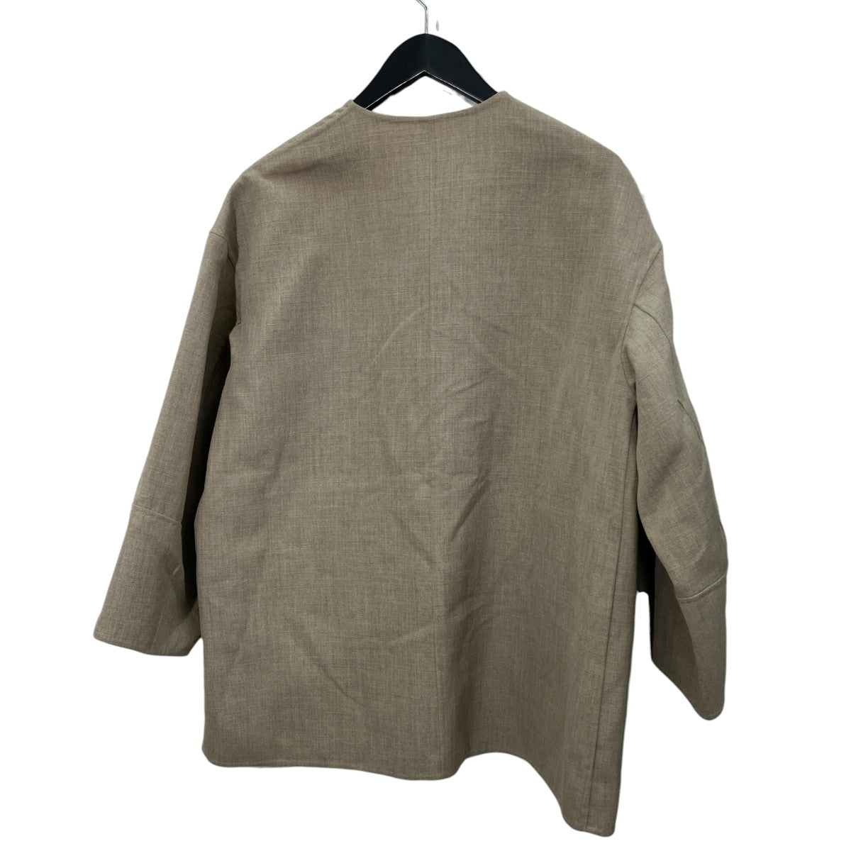 UNITED ARROWS Asami バイカラー リバーコートノーカラージャケット1525-1-990009 古着・中古-2枚目のアイテム画像