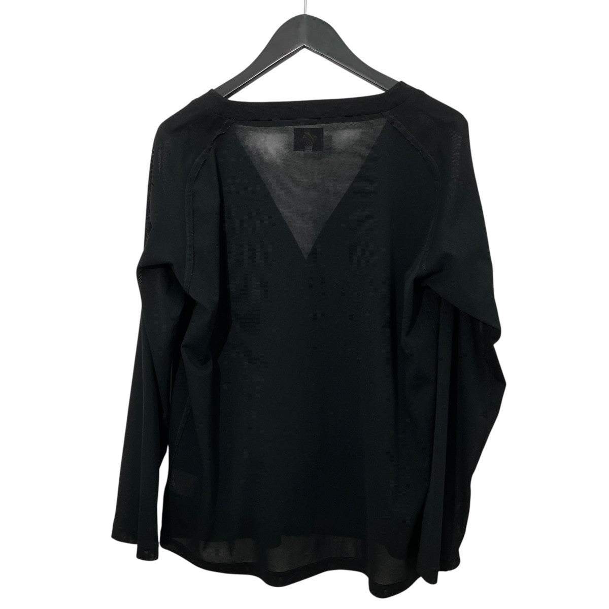 Needles V NECK CARDIGAN-POLY MESH長袖カットソーIN211 古着・中古-2枚目のアイテム画像