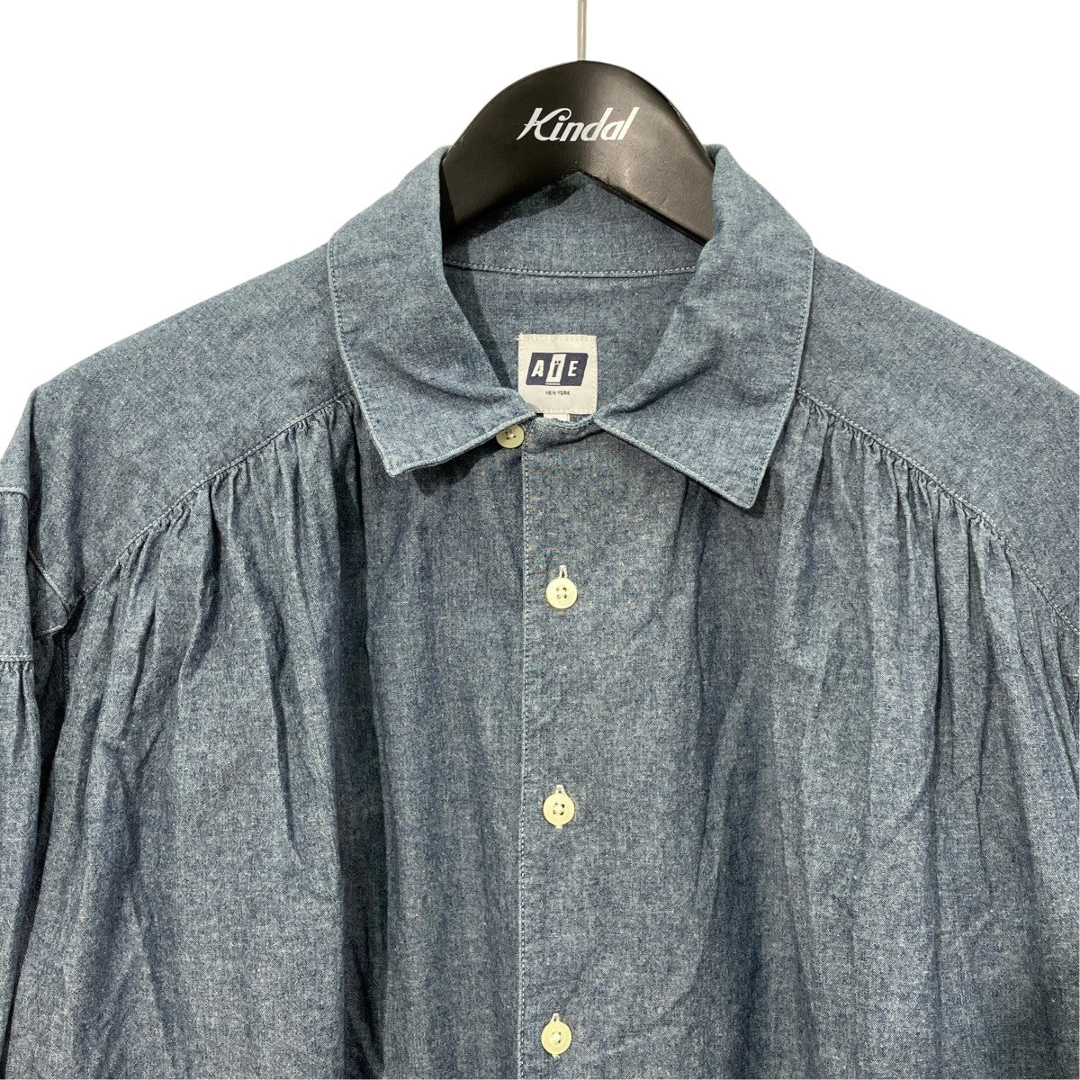 AiE Painter Shirtデニムシャツ 古着・中古-3枚目のアイテム画像